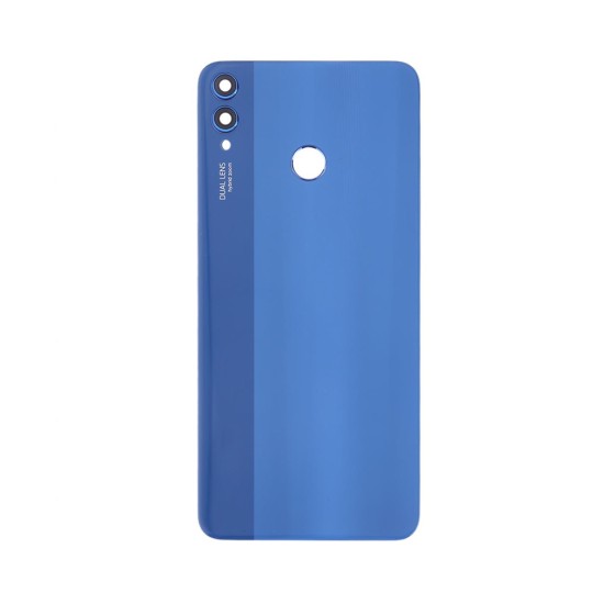 BACK COVER WITH LENS HUAWEI HONOR 8X BLUE BACK COVER WITH LENS HUAWEI HONOR 8X BLUE